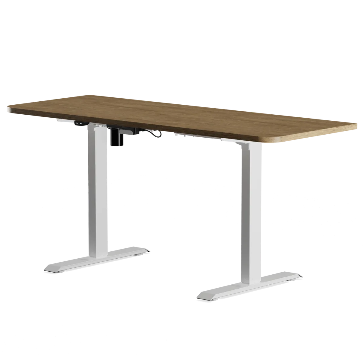 Mesa com Regulagem de Altura Elétrica Misch Branca + Tampo 160cm
